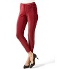 Memoi Thin-Rib Slim-Cut Stretch Corduroy Leggings - 2 of 4