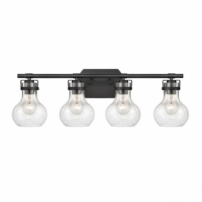Elk Home Salamanca 4 - Light Vanity in  Matte Black