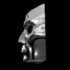 Paper Magic Group PVC Molded Metallic Silver Zombie Adult Costume Mask - 3 of 4