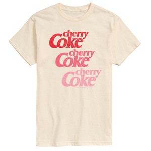 Men's - Coca-Cola - Cherry Coke Ombre Logo Short Sleeve Graphic T-Shirt - 1 of 3