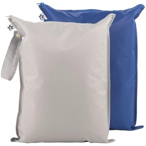 Tiny Twinkle Mess-Proof Waterproof Washable Baby/Toddler Wet Bags for Diapers, Swimsuits and Travel - 1 of 4