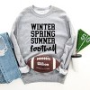 Simply Sage Market Winter Spring Summer Football Sweatshirt - 3 of 4