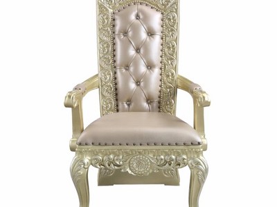 Picardy Cherry Oak Faux Leather Counter Height Chair Set