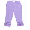 RuffleButts Baby/Toddler Girls Ruffle Leggings with Signature Rear Ruffles - 2 of 2