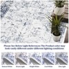 Washable Non-Slip Vintage Area Rug - Soft Pearl Velvet, Low Pile, Distressed Print, Non-Shedding - Perfect for Bedroom, Living Room - 4 of 4