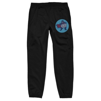 Captain Underpants Mighty Tighty Whities Men's Black Jogger Pants ...