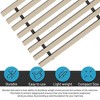 Continental Sleep, 0.75-Inch Heavy Duty Vertical Mattress Support Wooden Bunkie Board/Slats - 4 of 4