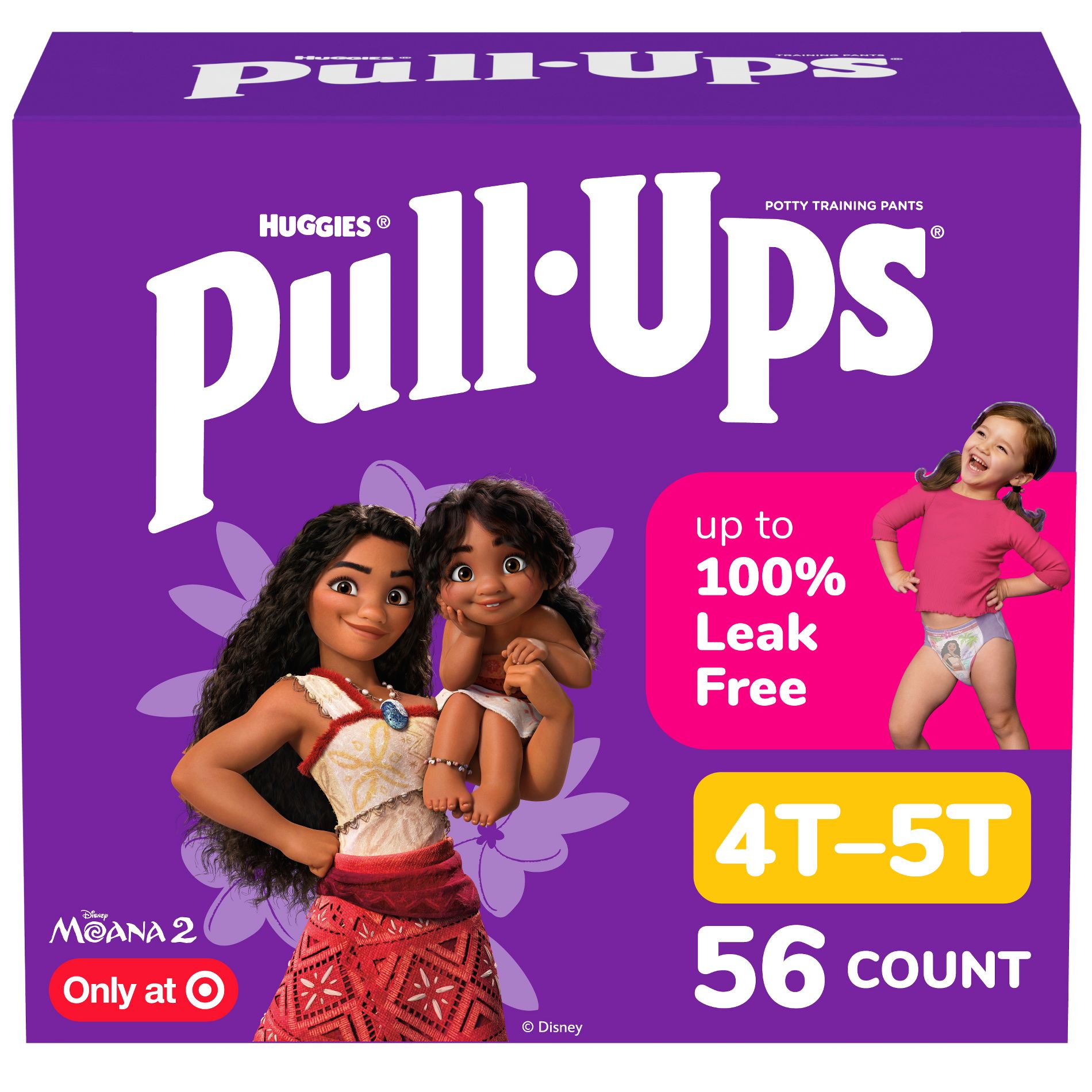Pull-Ups Girls' Learning Designs Training Pants - 4T-5T - 56ct