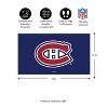 Full Color PVC Mat, 16" x 28", Montreal Canadiens - 3 of 4