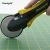 Omnigrid 60mm 3pk Rotary Replacement Blades: Carbon Steel Craft Cutting Tools, Silver, Cut Materials up to 1.5mm - 3 of 3