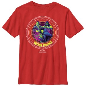 Boy's Marvel Doctor Strange in the Multiverse of Madness Character Logo T-Shirt - 1 of 4