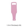 Unique Bargains Bottle Opener Bottle-Shaped Wine Opener Hand Wash Only Stainless Steel 1.3"x4.72" 1Pcs - 3 of 4