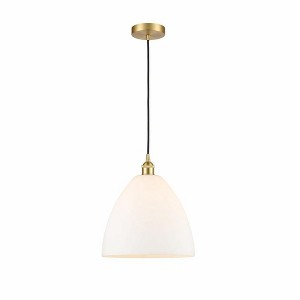 Edison Dome - 1 Light Cord Hung Mini Pendant In Industrial Style-13.75 Inches Tall and 12 Inches Wide - 1 of 1