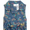imagikids Girls Chambray Sleeveless Button Down Shirt Dress Toddler to Big Kid Sizes - 4 of 4