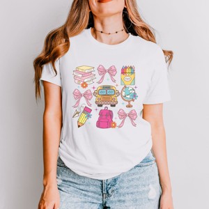 Simply Sage Market Coquette School Chart Short Sleeve Tee - 1 of 4