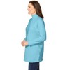 Woman Within Plus Size Perfect Long-Sleeve Mockneck Tee - 4 of 4