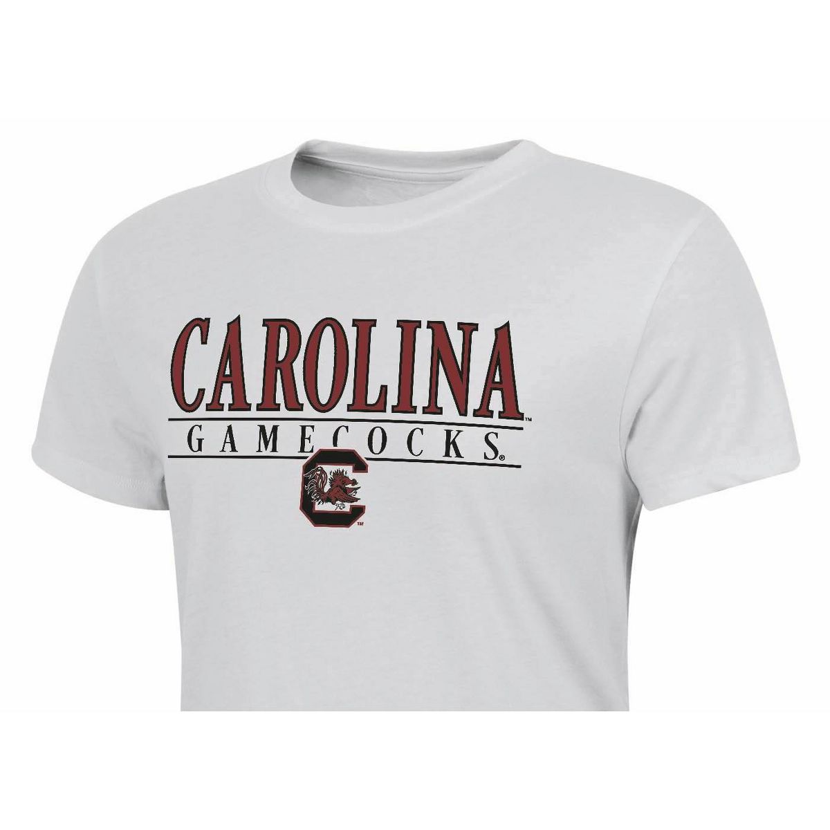 NCAA South Carolina Gamecocks Women's White T-Shirt - thumbnail 3