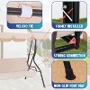 BestMassage Patio Swing with Canopy Outdoor Swing Chair - 3 of 4