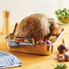 Farberware 17"x12" Classic Series Stainless Steel Roaster with Rack - 3 of 4