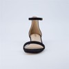 CUSHIONAIRE Solo Women’s Kitten Heel Dress Sandal – 1 Band Ankle Strap Heel with Cushioned Footbed & Faux Suede Upper - 3 of 4