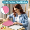 Manaloom Colorful Notebook Paper – 8.5" x 11", 150 Sheets  – College Ruled Loose Leaf Filler Paper – 4 Pack (600 Sheets Total) - 3 of 4