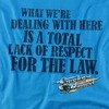Smokey And The Bandit Lack Of Respect Adult T-Shirt - 2 of 4