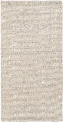 Vanilla Bean Hand-Knotted Wool Indoor Runner Rug