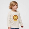 The Juniper Shop Mini Smiley Lion Paws Toddler Long Sleeve Tee - 3 of 4