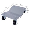 DSVIMOY 4PCS Car Dolly, Heavy Duty Wheel Dolly, 4 Tire Wheel Dolly Car Stakes 6000lbs Capacity, Gray, 15.9"*12"*4.3" - 3 of 4