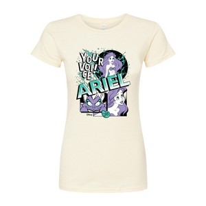 Women's - Disney Princess - Ariel Pop Fitted Graphic T-Shirt - 1 of 3