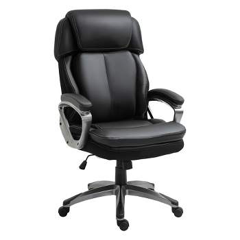 Vinsetto Office Chair High Back 360° Swivel Task Chair Ergonomic