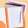 2 Pocket Plastic Folder with Prongs - up&up™ - 2 of 4