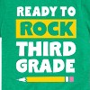 Boys' - Instant Message - Ready to Rock Third Grade Short Sleeve Graphic T-Shirt - 2 of 4