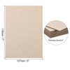 Unique Bargains Thick Sturdy Book Binding Cover Chipboard Sheets 10 Pcs - 2 of 4