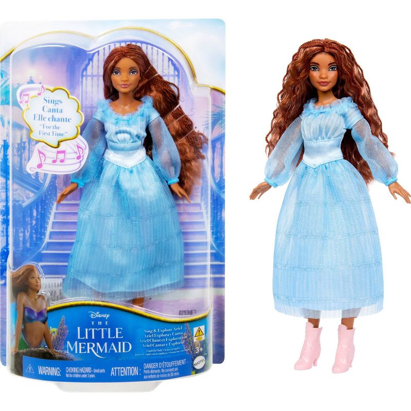 Disney Princess The Little Mermaid Sing &#38; Discover Ariel Fashion Doll, 1 of 7