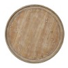 GDFStudio Isabella Traditional Round Coffee Table with Queen Anne Legs - 4 of 4