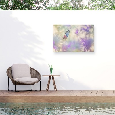 Trademark Fine Art - Henrik Spranz Pulsatilla Meadow Matted Framed Art