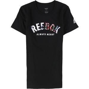 Reebok Womens Always Merry Graphic T-Shirt - 1 of 2