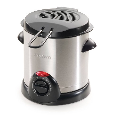 Single-Serve Mini Deep Fryer Both Handy and Cute