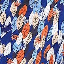 leaves printed