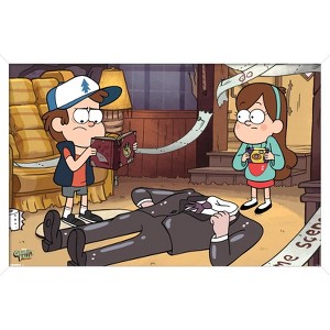 Trends International Disney Gravity Falls (2012) - Crime Scene Framed Wall Poster Prints - 1 of 4