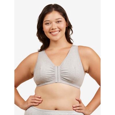 Leading Lady The Meryl - Cotton Front-Closure Comfort & Sleep Bra