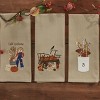 Park Designs Scarecrow Welcome Appliqued Dishtowel Set of 2 - 2 of 3