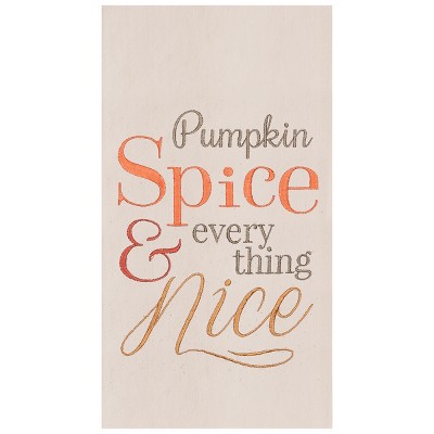 C&F Home Pumpkin Spice Flour Sack Cotton Kitchen Towel