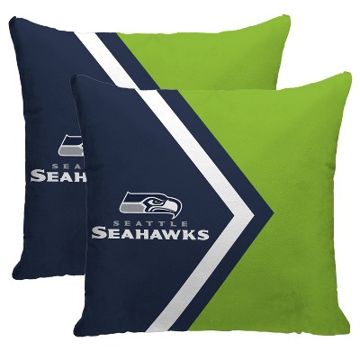 NFL Seattle Seahawks Side Arrow Poly Span Throw Pillow - 2pk