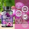Milk Thistle Supplement for Liver Detox and Cleanse 1000mg, Milk Thistle Extract - 60 Count;120 Count - 4 of 4
