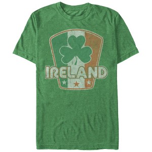 Men's Lost Gods Ireland Flag Clover T-Shirt - 1 of 3