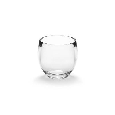Clear Acrylic Toothbrush Holder with Oval Compartments