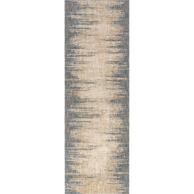 Nuloom Fiadh Abstract Fringe Area Rug