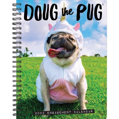 2022 Engagement Calendar Doug the Pug - Willow Creek Press